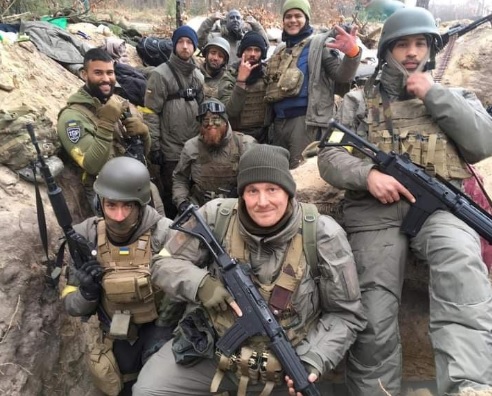 우크라이나에 파병된 외국인 부대 (사진출처=우크라이나 육군)