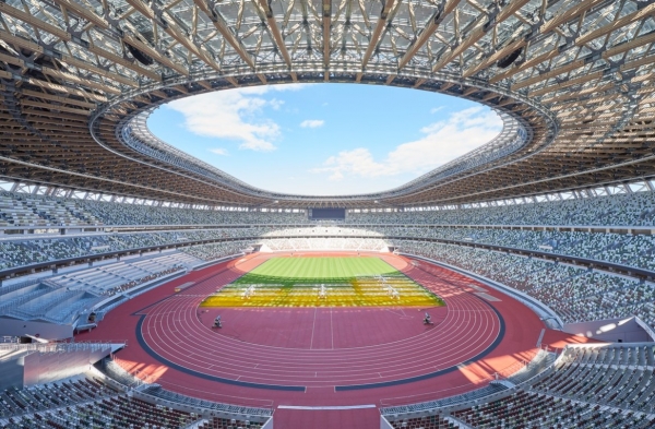 도쿄올림픽 메인 경기장 (사진출처=일본 스포츠 진흥센터)