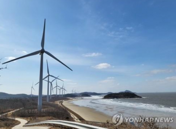 신안그린에너지 풍력발전단지 (사진=연합뉴스)